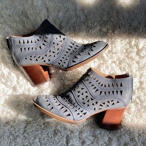 Grey Sofft bootie size 7.5
